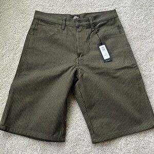 Dickies Hickory Stripe Carpenter Shorts